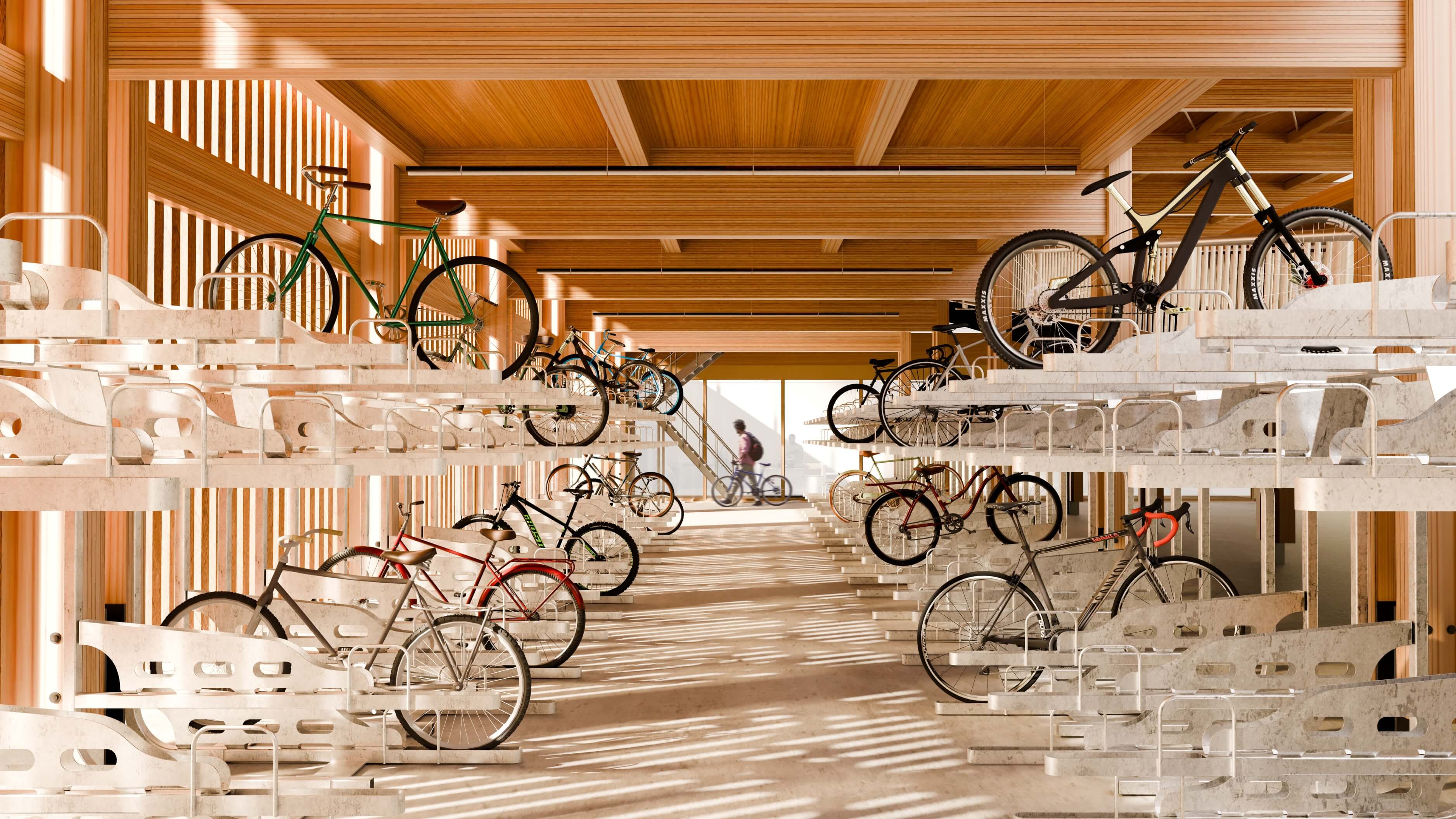 Velostation, Bild 1